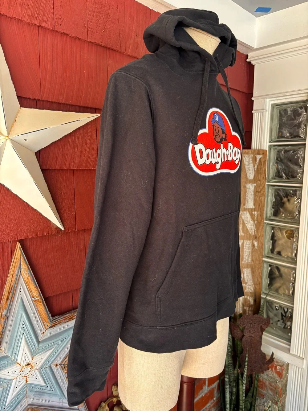Dough Boy X Ice Cube Boyz In The Hood LA Rapper Graphic Hoodie Men’s Size M